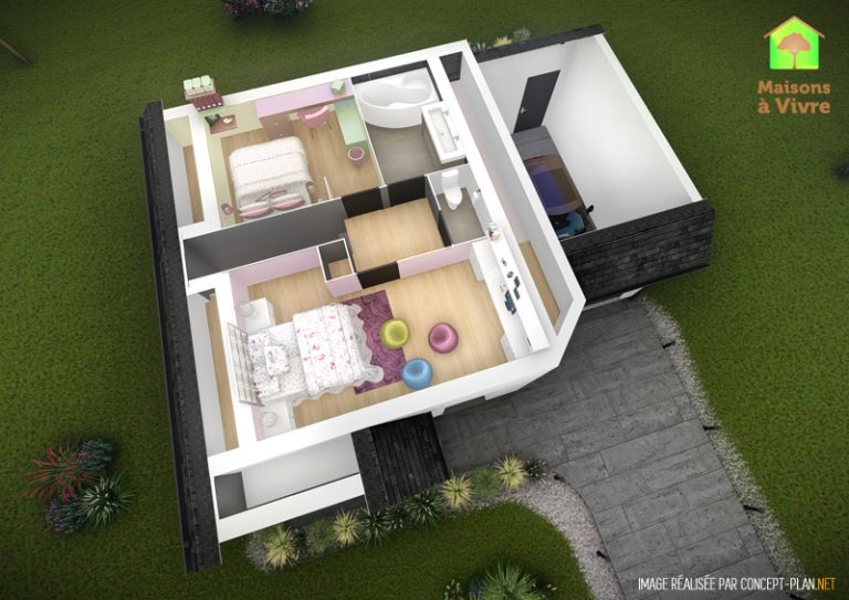 Maison CONTEMPORAIN CAMELIA - 4