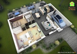 Exemple-d-aménagement-intérieur-maison-neuve-modèle-amarante-Actuel-Maisons-à-Vivre