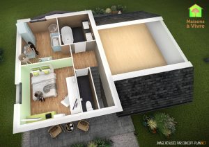 Exemple-d-aménagement-intérieur-étage-maison-neuve-modèle-Lilas-Actuel-Maisons-à-Vivre