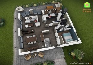 Exemple-d-aménagement-intérieur-rdc-maison-neuve-modèle-Lilas-Actuel-Maisons-à-Vivre